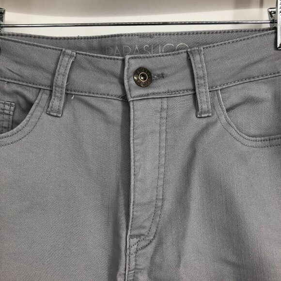 Parasuco Light Grey Denim Shorts size 8 - Picture 6 of 16